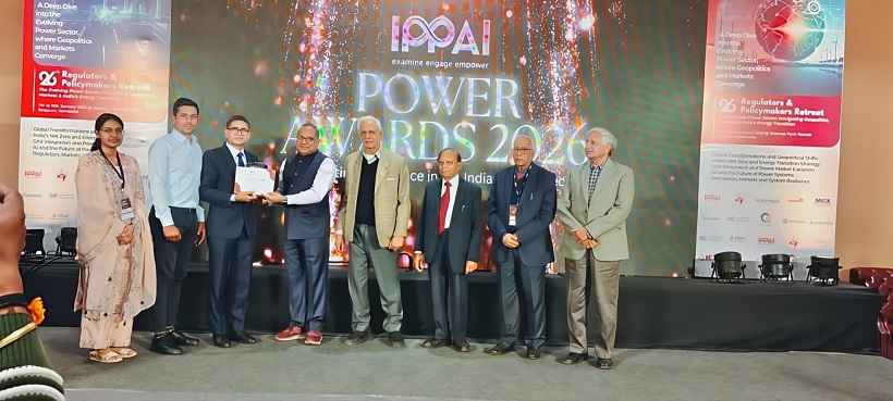 आईपीपीएआई द्वारा 10 जनवरी 2026 को कर्नाटक के बेलगाम में आयोजित 26वें नियामक एवं नीति निर्माता सम्मेलन में बीबीएमबी को 