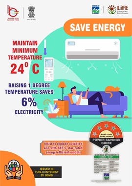 Keeping your AC at 24°C isn’t just about comfort—it’s a simple step to save energy, cut costs, and care for the planet.